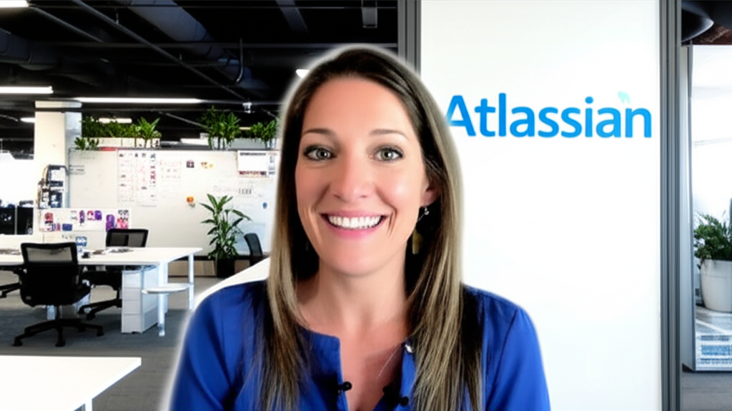 Modern Office branded background example