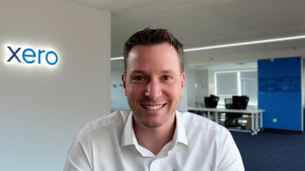 Minimal Office branded background example